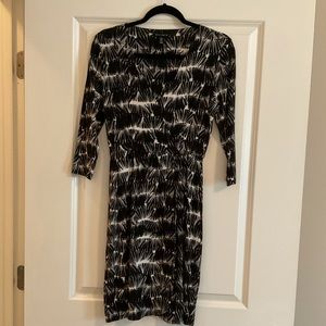 Willi Smith faux wrap dress